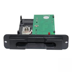 Black Bezel Magnetic Stripe Card Reader Half Insertion For Slot Machine