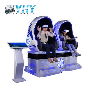 China 2 Player 9D VR Egg Cinema Multiplayer Virtual Reality Chair Simulator For Adult And Kids supplier