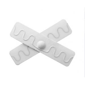 China UHF Custom RFID Tags RFID Textile Laundry Tag White Color Small Size Long Distance Reading supplier