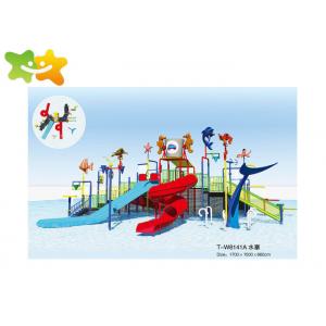 China Big Water Slide Equipment Multicolorful With Complete Set Accessories supplier