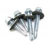 Heavy Duty Self Drilling Metal Screws Zinc Hex Flange Head Style