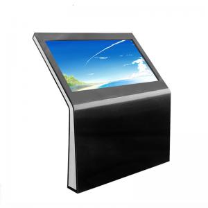 China 1080P 55 Inch Big Size WIFI Floor Stand Honrizontal Multi Touch Screen Information Kiosk All In One Computer supplier