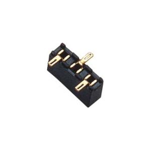 Female pin header connector 1 * 3 PSMT PA9T BK Gold Flash Tube packing