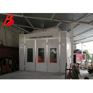 China Down Draft Automotive Spray Painting Equipment Simple Paint Booth For Car Repair Shop supplier