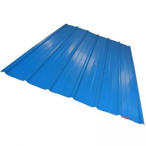China CGCC, DX51D Zinc Coating white, red, blue PRE PAINTED Corrugated Steel Roof Sheets supplier