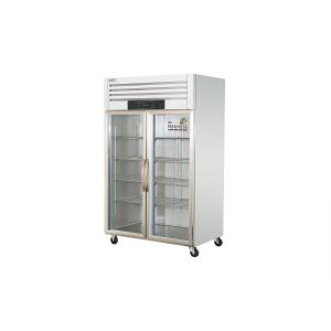 Fresh Food Meat Ice Cream Double Glass Door Refrigerated Freezer