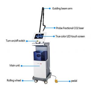 China Vertical Equipment Medical Co2 Fractional Laser Machine Scan removal Vaginal Tightening supplier