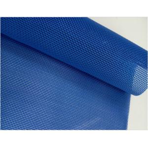 Le tissu bleu de Textilene de couleur, PVC a enduit la clôture de sécurité de Mesh Pool Fence de polyester