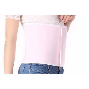 China Elastic Cloth Material Postpartum Belly Band Pink Color For Protect Waist supplier