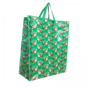 customized logo  designs printing pp shopping bags zip shopping bags