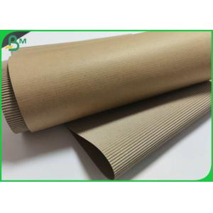 Nature Brown 2 Layer E Fluting Corrugated Kraft Liner Board Sheets For Sleeve