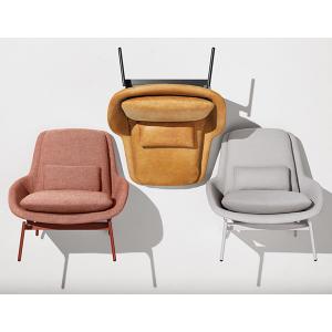 FIELD LOUNGE CHAIR HC180 Upholstered Fabric Metal Frame Living Room Italian Designer Modern Field Lounge Chair