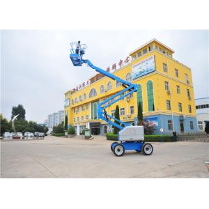 China 5.54*1.75*2.0M Telescopic Boom Lift , Crawler Boom Lift 6500KG Weight Durable supplier