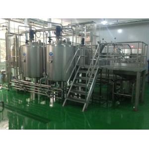 China Wiped Film Forced Circulation Double Effect Evaporator For Fruit Jam Concentration supplier