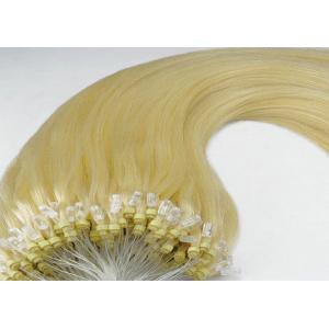 Hot Selling 100 Remy Human Micro Ring Indian Remy Hair Extensions For Women