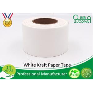 China White Waterproof Gummed Self Adhesive Kraft Paper Tape Water Activated Tape supplier
