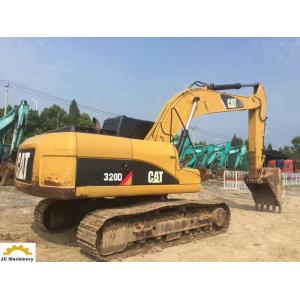 China Heavy Weight 1CBM Used Cat 320d Excavator For Sale With A/C CE ISO Certificated supplier