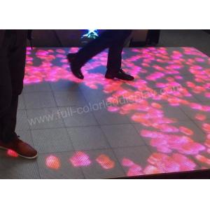 DJ Disco LED Stage Floor Display P4.81 1R1G1B Wide Viewing Angle With Sensing Chips