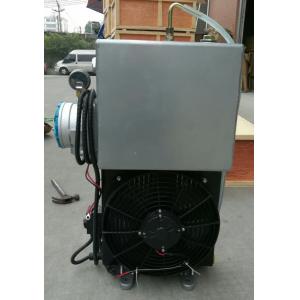 Pump Truck 18L / 21L Oil Circuit 3 Row Radiator With Electric Fan Hydraulic System Use