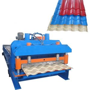 China Tile Making Customized Roof Roll Forming Machine With 4kw Power supplier