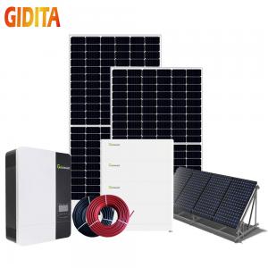 China 5 Kw Off Grid Hybrid Dc Ac Inverter Charge Controller All In One Solar Power System supplier