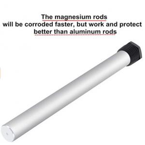 OEM Hot Water Heater Anode Rod , Magnesium Sacrificial Anode Rod Corrosion Protection