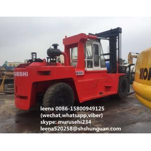 used cheap japan made 25ton mitsubishi forklift in good condition in shanghai china
