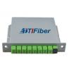 China 1x8 1x16 PLC Fiber Optic Splitter Box , FC / SC / LC / ST , PC / UPC / APC wholesale