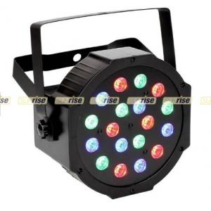 Slim Par Wireless Led Flat Par Light 7 Channels RGBWA UV Emitting Color