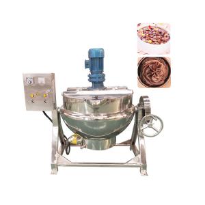 China Vacuum Stainless Steel Agitator Mixer Jacketed Pot Corn Sirup Syrup Mix Kettle supplier