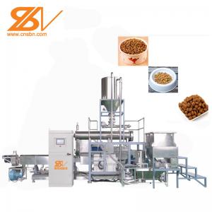China CE Certificate Kibble Dog Food Extruder Automatic supplier