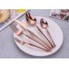 NEWTO NC021 Stainless Steel Cutlery Set Rose Gold Mirror Polish Le posate