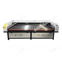 China Automatic Carpet Laser Cutting Machine For Logo Mat Cutting Bed Machine JHX - 210300S on sale