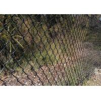 China Privacy Rhombus 6ft Chain Link Fence For Playgrounds on sale