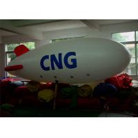 China 0.2m PVC Helium Airship Balloon Inflatable Advertising Products With 6m Long on sale