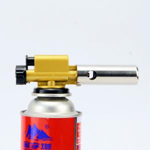 China Powerful Brass BBQ Kitchen Butane Torch Lighter Windproof supplier