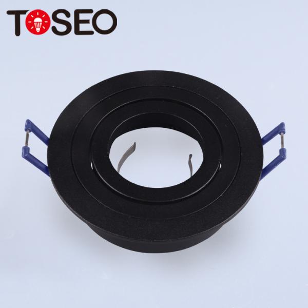 Projecteur réglable d'intérieur adapté aux besoins du client du rond LED de Downlight de plafond en aluminium