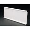 Powder Coated Rustproof J-shaped Aluminum Baffle Ceiling H200 White Color