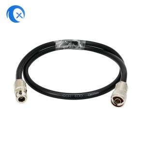 China LMR 400 RF coaxial cable assemblies N male to female jumper cable supplier