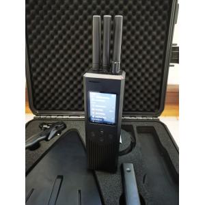 Black RF Signal Detector Alarm Mode LED Indication Beep Sound Alarm 5% To 80% RH Humidity