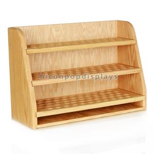 Countertop Wooden Display Racks Detachable For Essential Oil