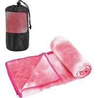 China Square woven Microfiber Yoga Mat Towel Non Slip For Hot Yoga on sale