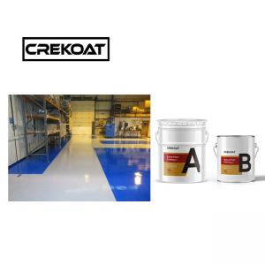 Adhesion Water Based Epoxy Floor Paint Low VOC Epoxy Floor Top Coat Low Odor