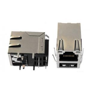 China 100 / 1000 Base Micro Usb Female Connector Transformer For Network Switch supplier