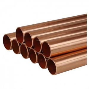Customized Straight Copper Pipe Tube 5/8" For Air Conditioner And Refrigerator
