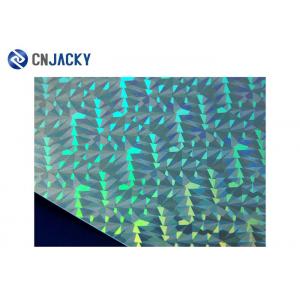 Colorful Hologram Inkjet Printing A4 Size Plastic Sheets , Smart Card Making Materials