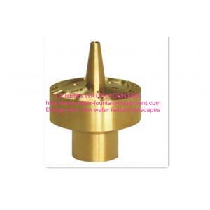 CE Fountain Spray Heads With Base Fixed Blossom , Garden Fountain  Nozzle