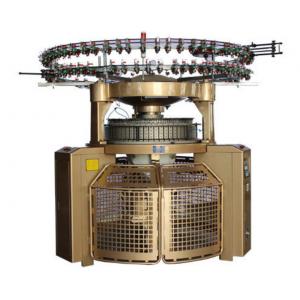 Strong Structure Industrial Circular Knitting Machines , Circular Textile Knitting Machine