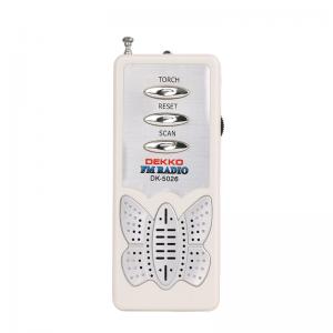 Portable FM Frequency Range 88-108 MHz FM Speaker Radio Powered By 2*AA Dry Battery