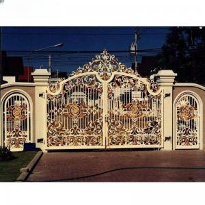 Luxury Antique Wrought Iron Pipe Designs Main Gate for Home Garden Or Outdoors
